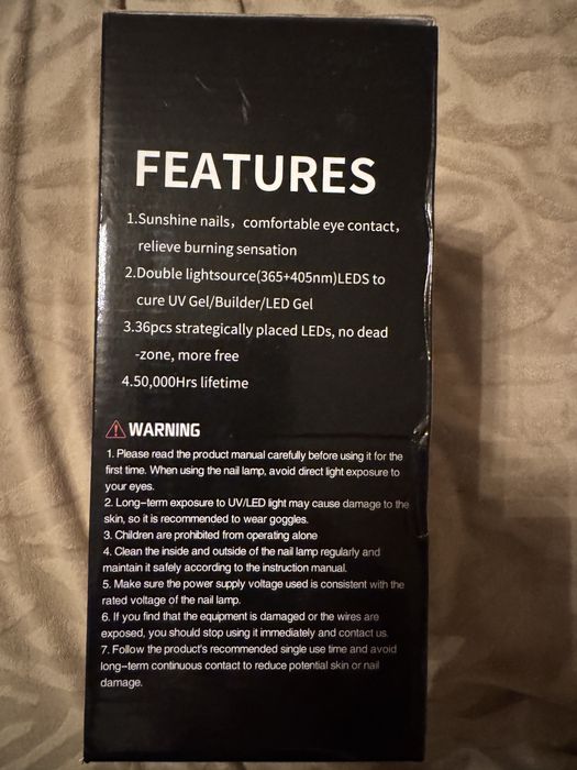 Лампа для нігтів MOYKSRR L1