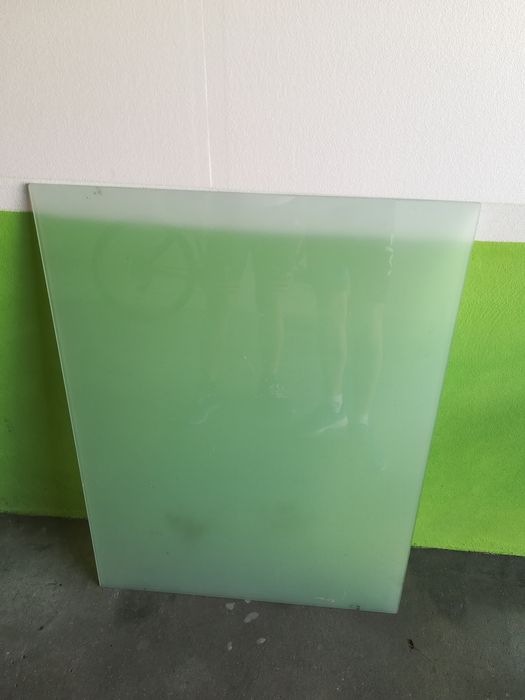 Tampo em vidro 1mt por 80cm