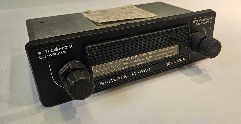 SAFARI 6 R-801 radio samochodowe