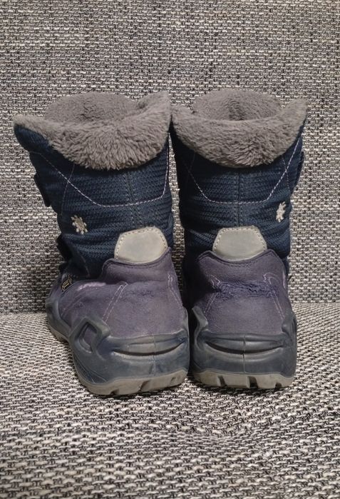 Теплі зимові підліткові термо черевики Lowa Milo GTX Hi. Розмір 37