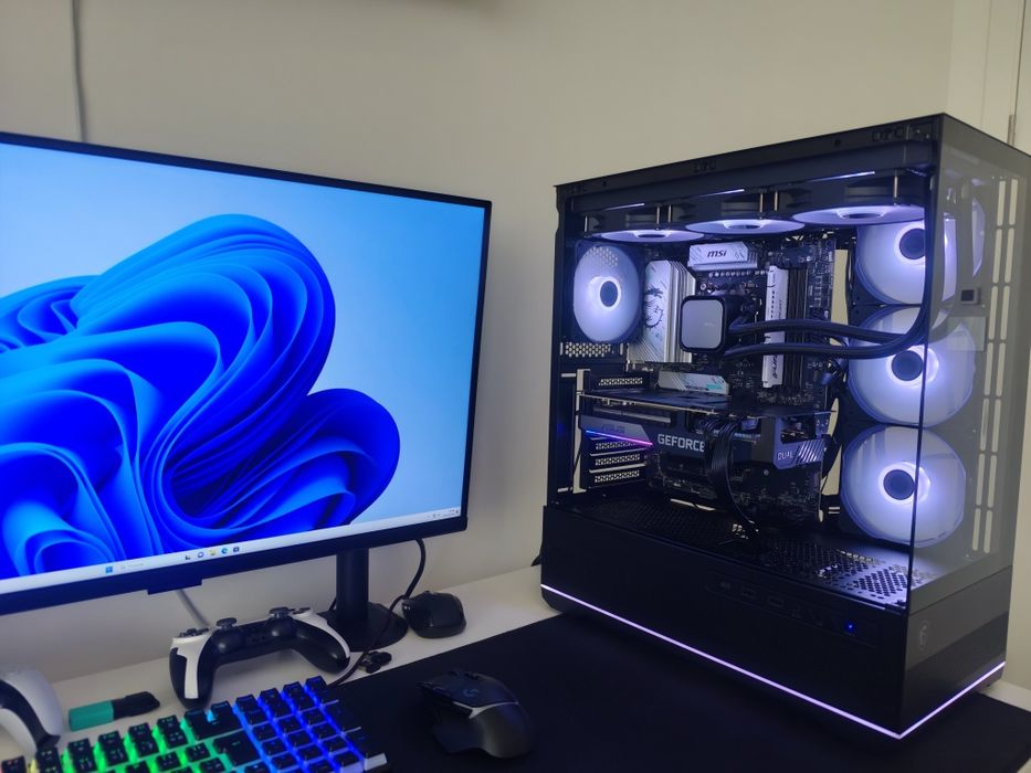 PC Gaming Black Value Edition + | AM5 Ryzen 5 7600X | ASUS Dual RTX 3070 8GB | 16GB DDR5