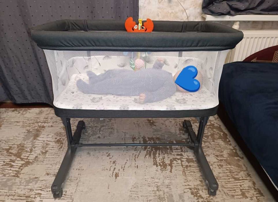 Ліжечко дитяче  Lionelo Aurora Grey