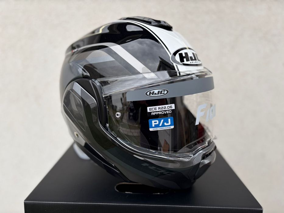 Kask motocyklowy modułowy HJC F100 REFF rozmiar XL włókno szklane!