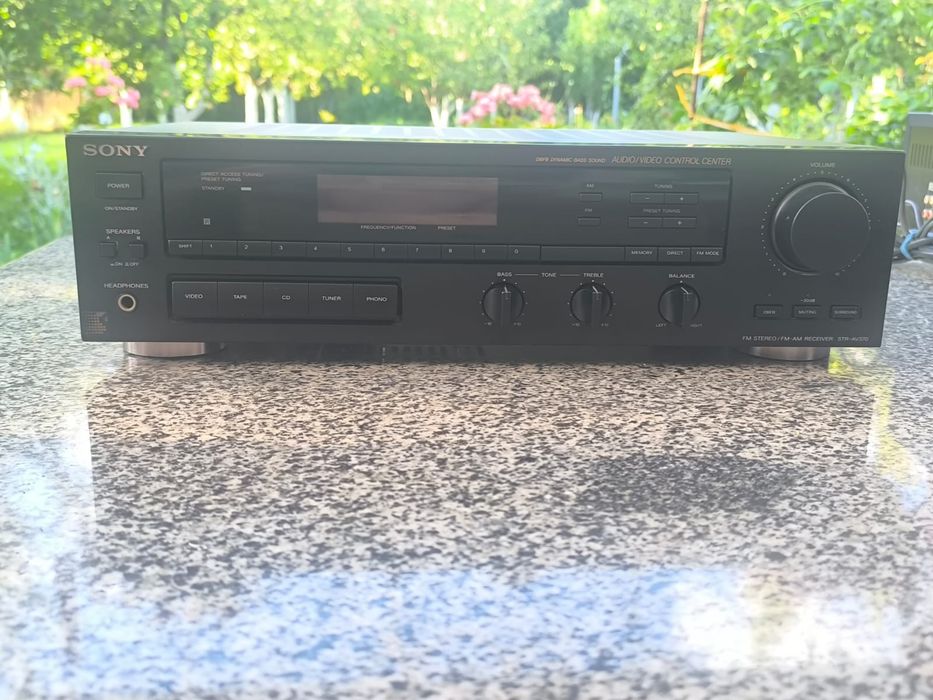 Sony, Підсилювач, CD player, колонки Schneider, тюнер