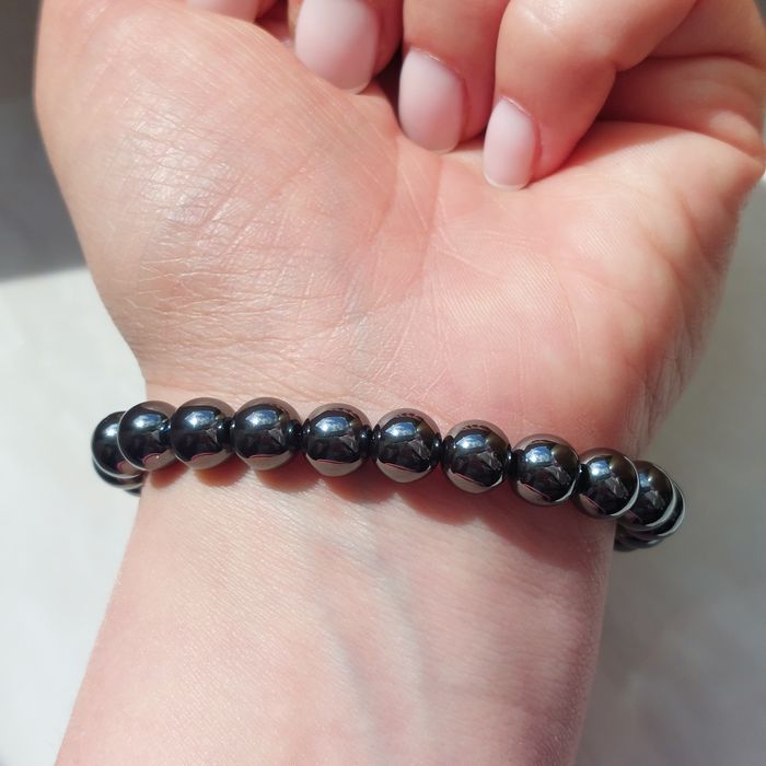 Męska bransoletka z kamienia naturalnego