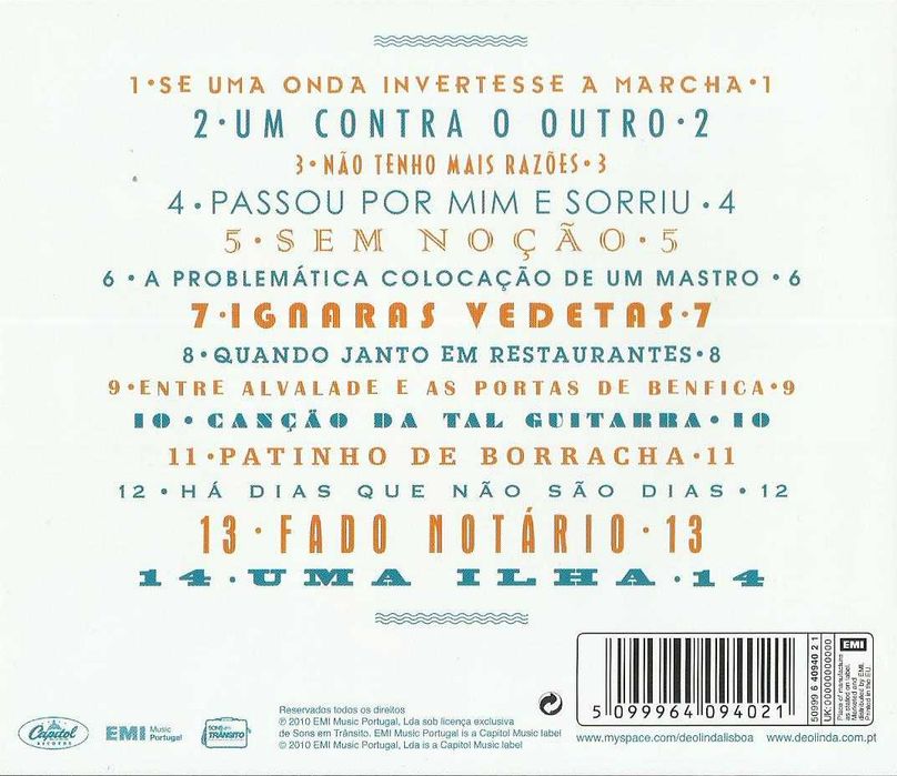 Deolinda - Dois Selos e um Carimbo
