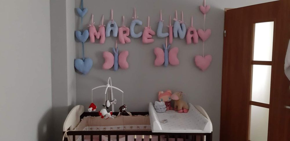 Literki/imię, handmade