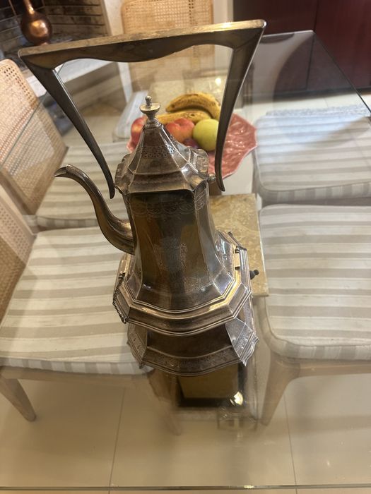 Samovar em  prata