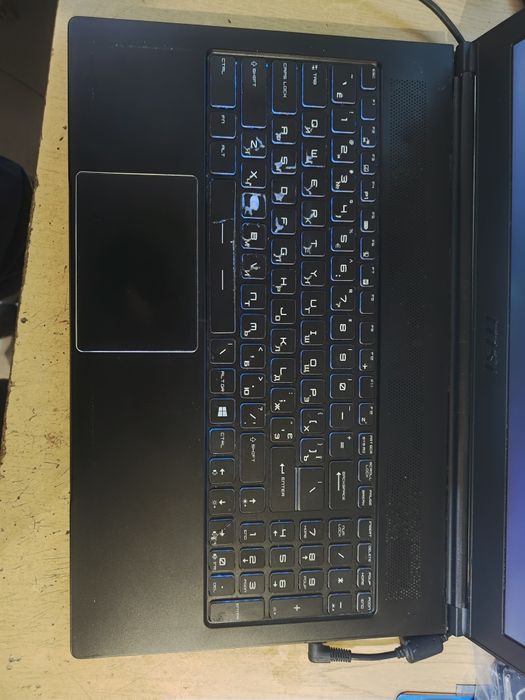 Ігровий MSI GS63VR під відновлення