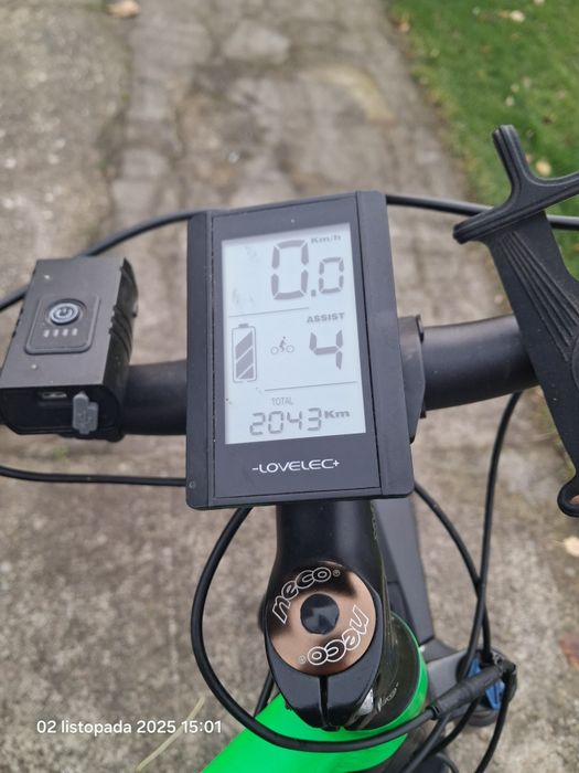 Rower lovelec sargas elektryczny