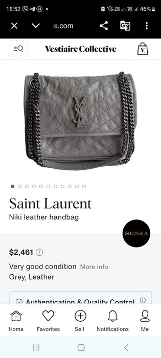 Розкішна сумка Ysl.  Saint Laurent. Оригінал