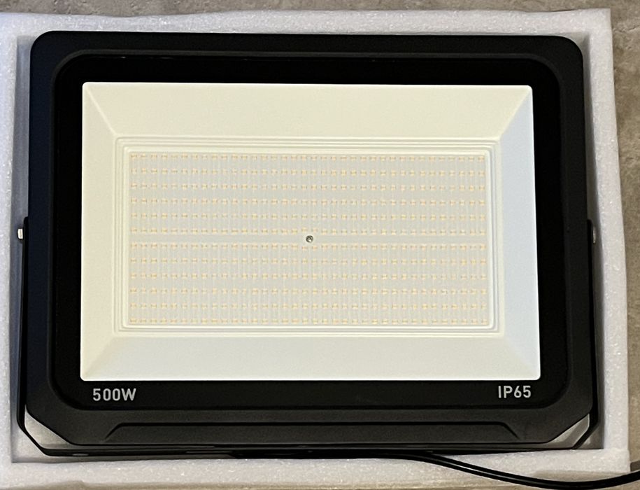 Profesjonalny Naświetlacz 500W WARM WHITE 3000K IP65 wodoszczelny