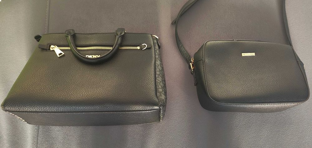 Pakiet Torebka Damska WITTCHEN + DKNY Czarne