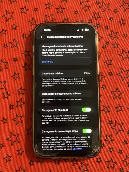 Iphone 14 Pro Max 128GB - Bateria e entrada de carregamento novos