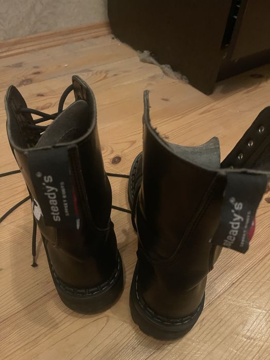 Steady’s Street Boots (41 розмір, 10 люверсів, оригінал)