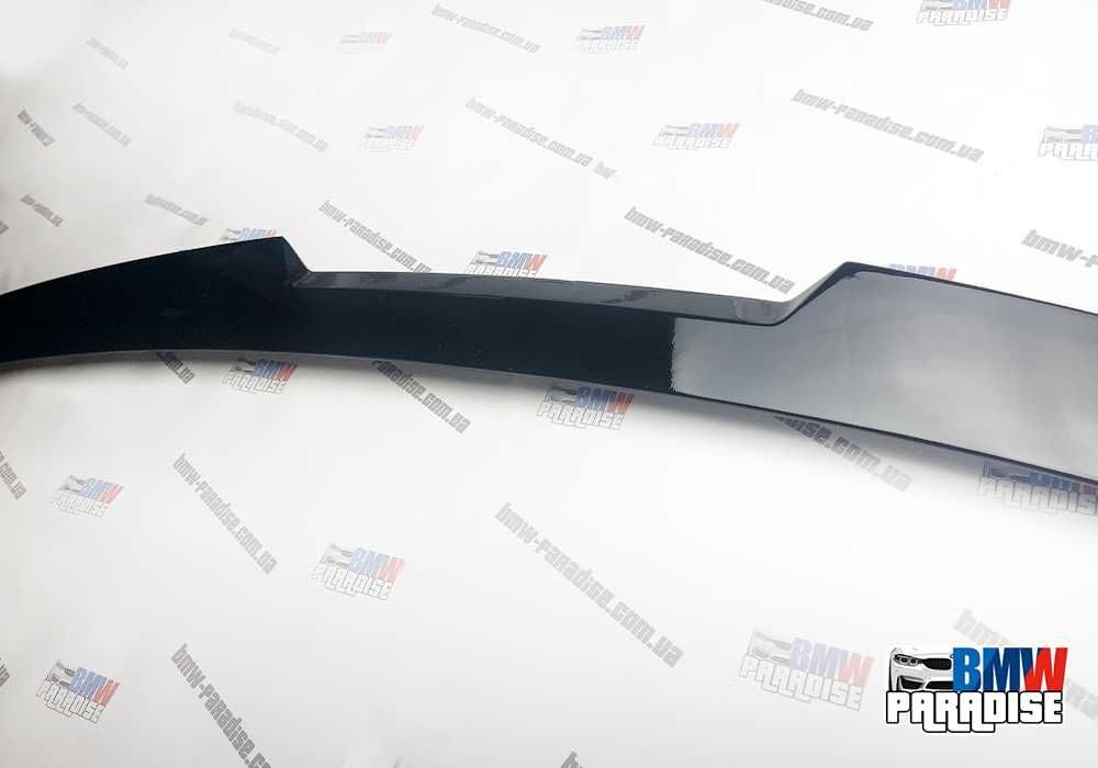 ТОП ЦЕНА! Спойлера BMW F30 F32 F36 M4 Style Черный глянец / Карбон