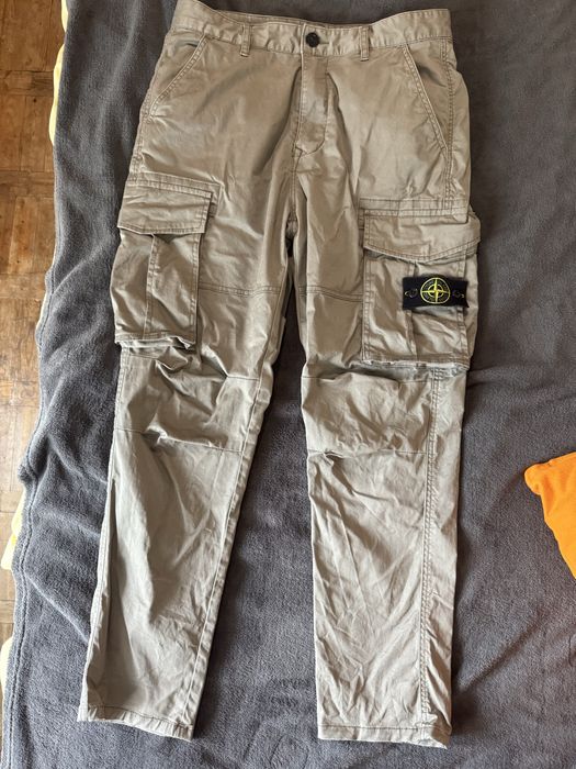 Штани-карго Stone Island сірі, розмір М