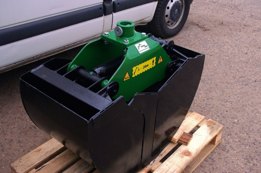 Czerpak + Rotator 4,5 Ton / Chwytak / łyżka czerpakowa do mat. sypkich