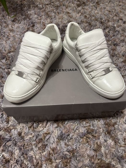 balenciaga arena low "white"