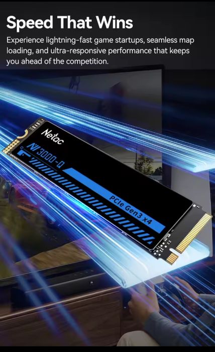 Ssd Netac NV3000-Q PCI-E 2280 nvme 512Gb
