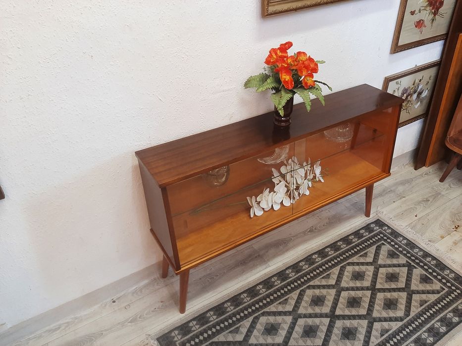 Komoda / witryna vintage PRL lata 60/70