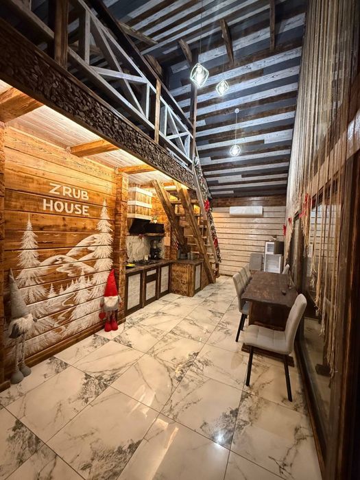 АКЦІЯ‼️Новий котедж ЗРУБ ХАУС 1 • СПА • Відпочинок Славське Карпати