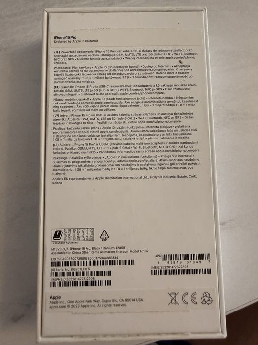 iPhone 15 pro 128gb - Idealny stan