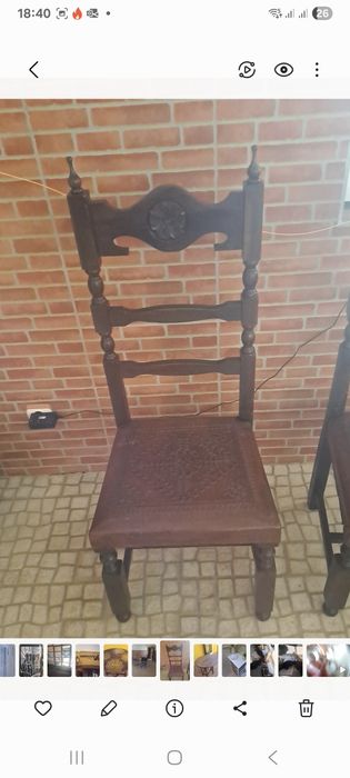 Conjunto mesa e cadeiras