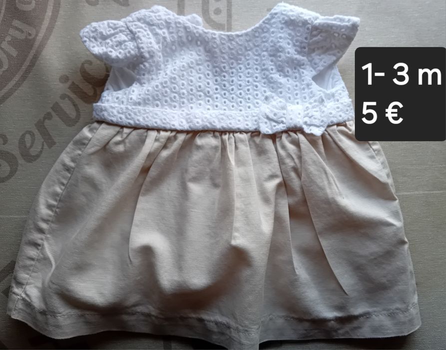 Vestidos bebé menina