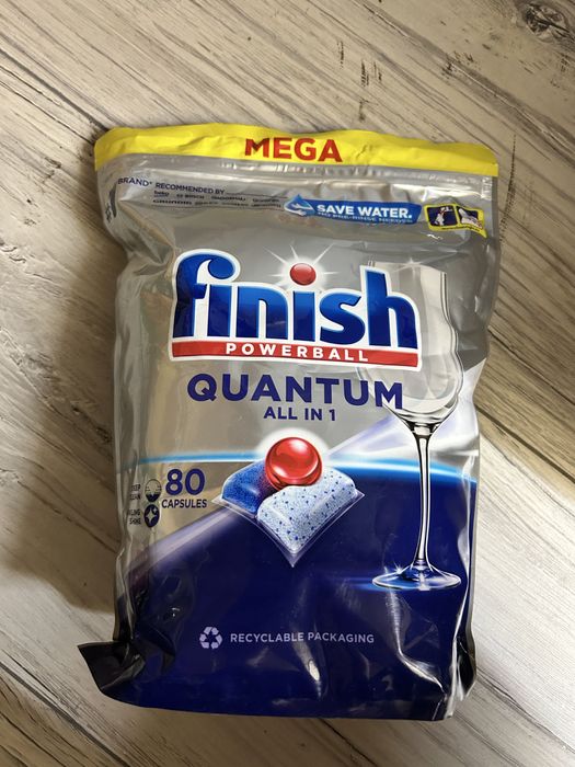 Kapsulki Finish quantum 80 kapsulek mega paka najlepsze