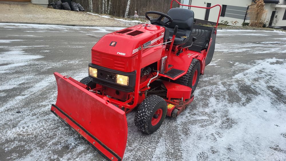 Traktorek kosiarka pług zamiatarka weestwood