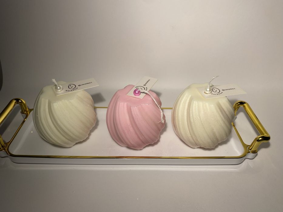 Vela espiral artesanal