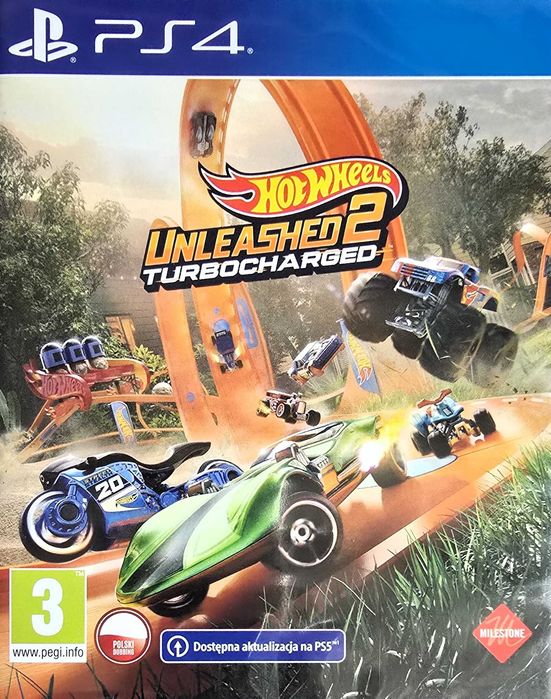 Hot Wheels Unleashed 2 Turbocharged Playstation 4 PS4 PS5 Multigames