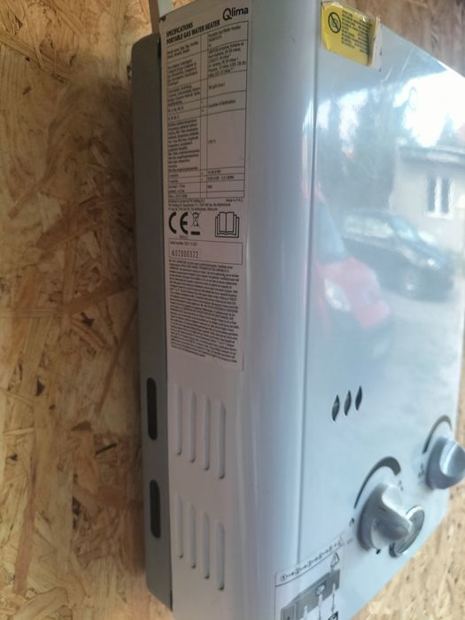 Przenośny gazowy podgrzewacz do wody  firmy qlima