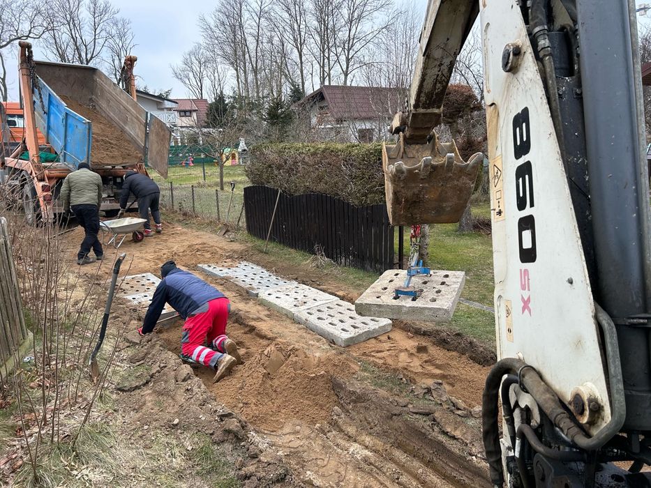 Uslugi ziemne koparką