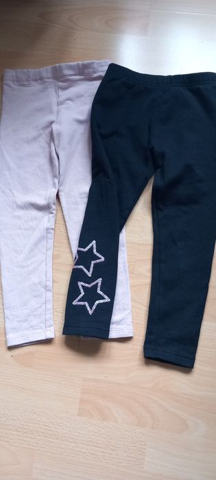 Spodnie dla dziewczynki rozmiar 110 -2szt. H&M, Kids