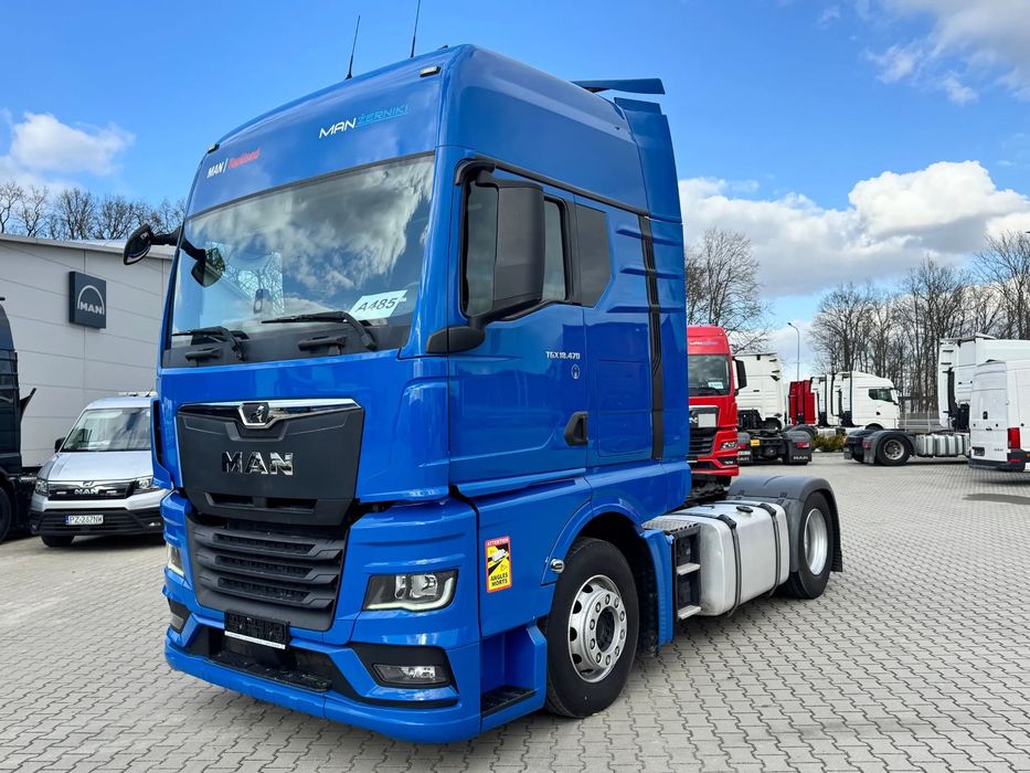 MAN TGX 18.470 4X2 BL SA, po kontrakcie, duża kabina, retarder, nowe opony 6szt, ACC, LGS,  TG3, GX, po kontrakcie, nowe opony, retarder, ACC