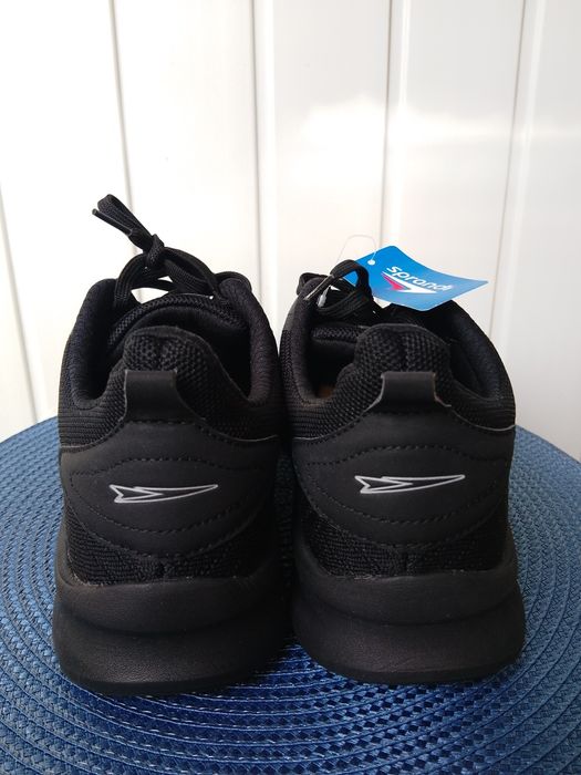 Чоловічі чорні кросівки Sprandi, р45, 28,5см, текстиль, весна-літо