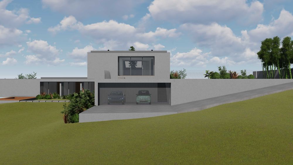 Terreno com projecto aprovado para moradia