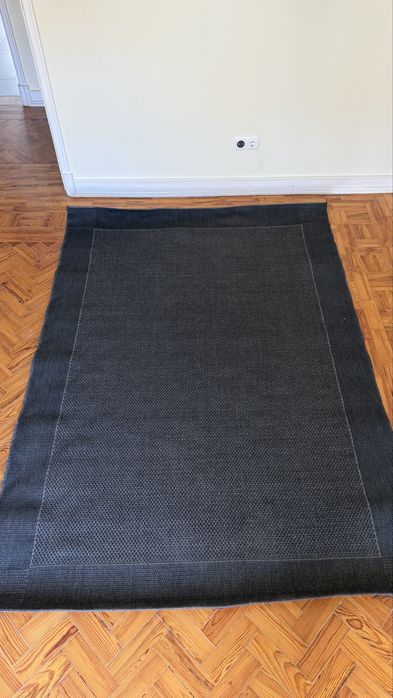 Tapete cinza escuro 2,30*1,60