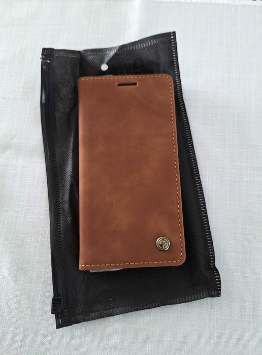 Capa em pele p/Samsung A40