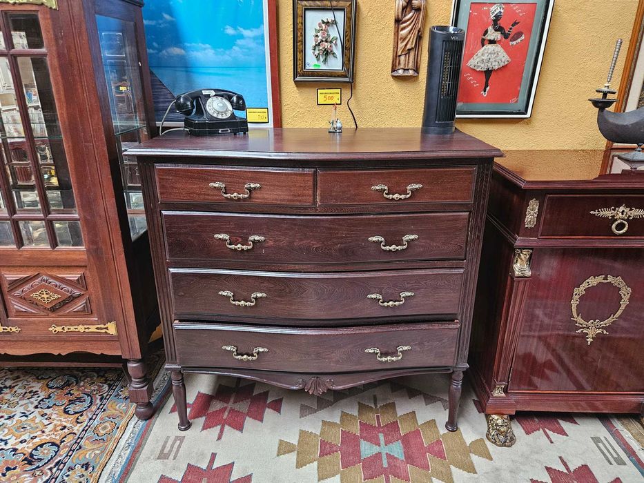 Grande cómoda antiga em madeira - óptimo estado g