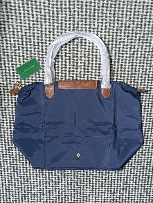 Longchamp azul nova com etiquetas