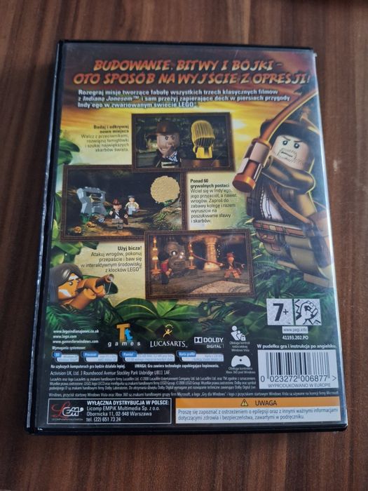 Gra lego Indiana Jones
