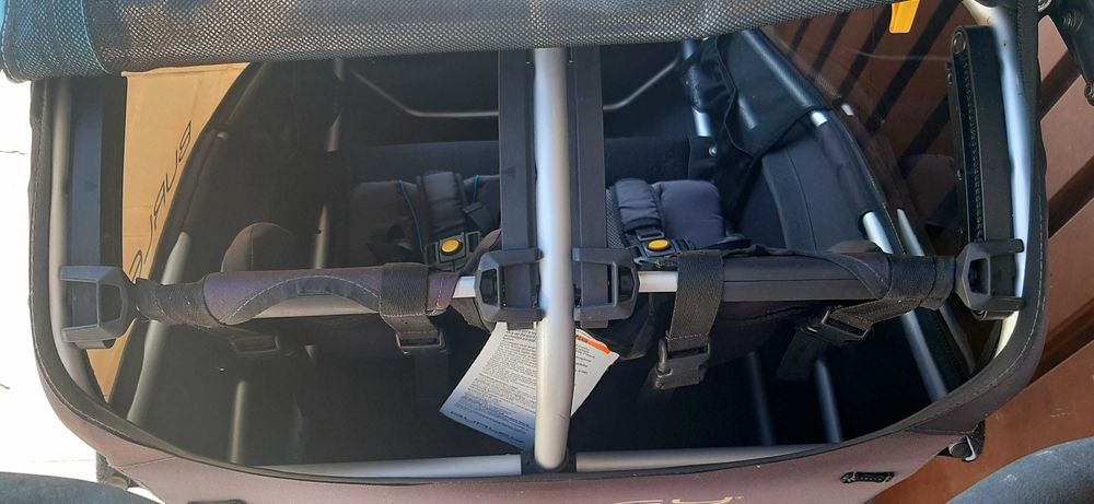 Przyczepka rowerowa Burley Dlite X aqua 2w1