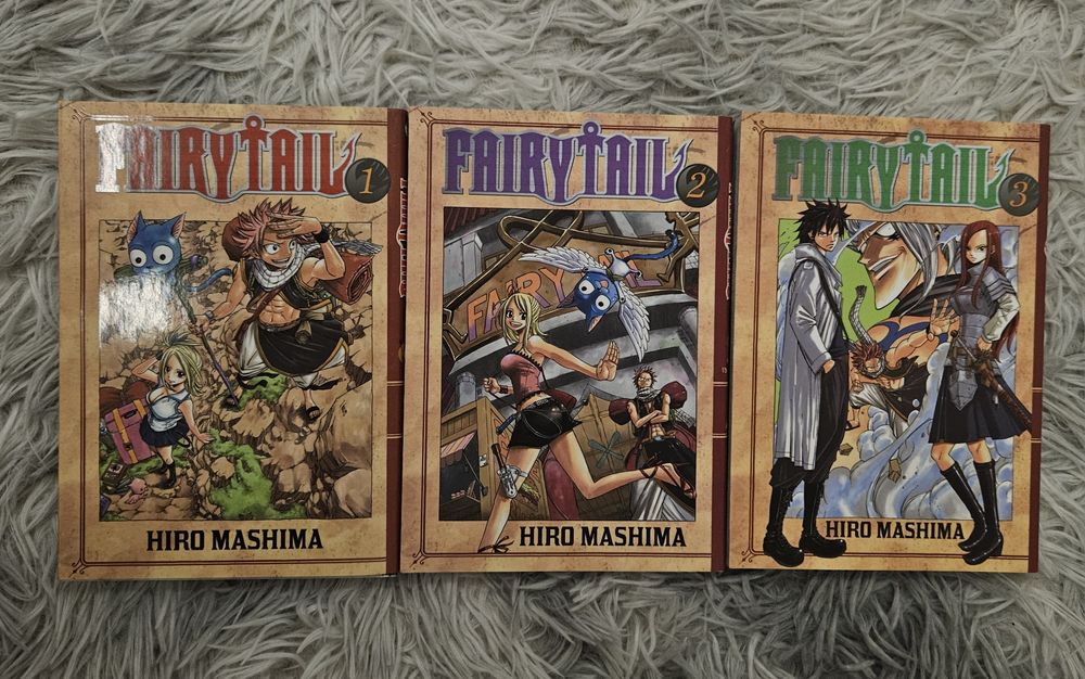 manga Fairy Tail tom 1-3