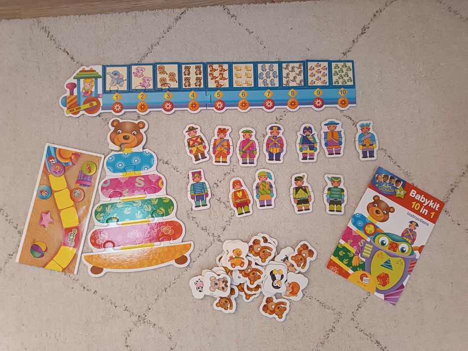 Zestaw edykacyjny Baby Genius Baby Kit 10 w 1