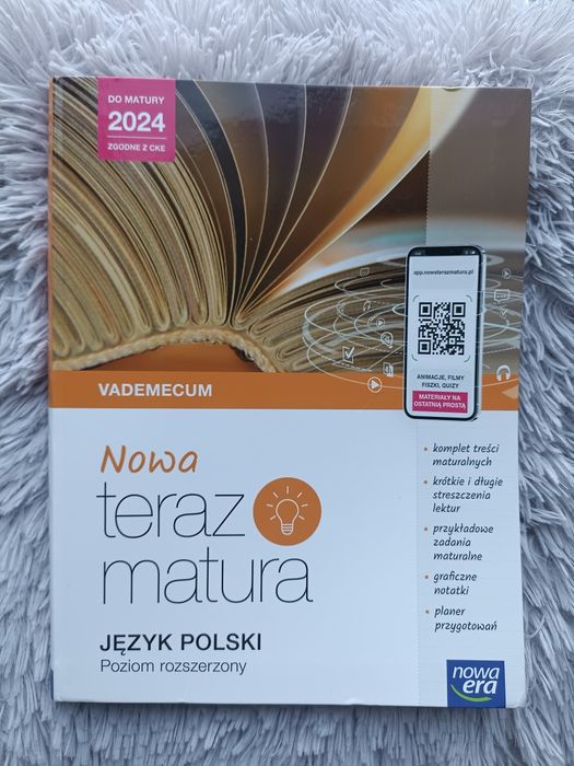NOWA Teraz matura. Język polski. Vademecum. Poziom rozszerzony