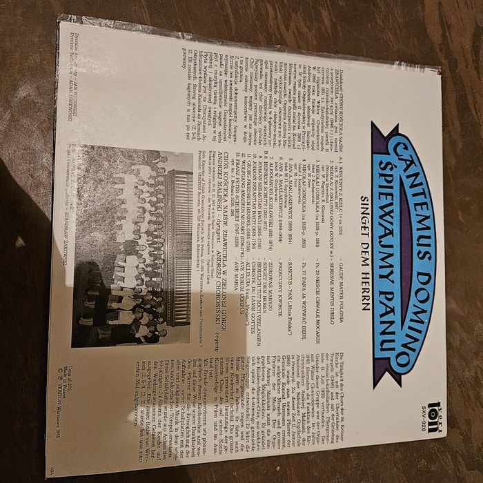 Płyta winylowa Cantemus Domino