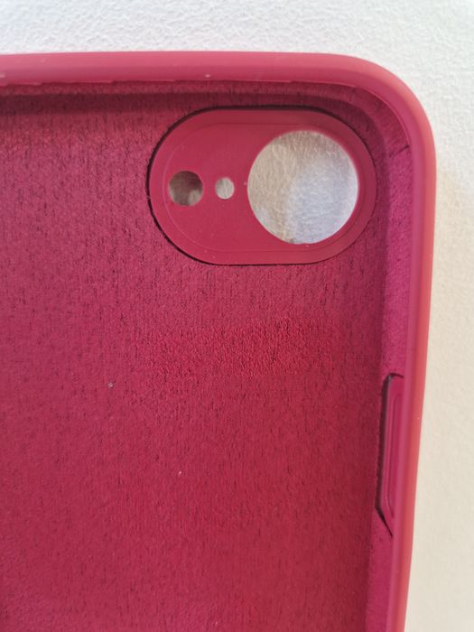 Silicone Lite Case do Iphone 16e/ 17e bordowy